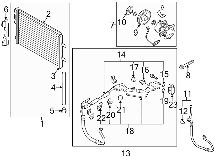 1AIR CONDITIONER & HEATER. COMPRESSOR & LINES. CONDENSER.https://images.simplepart.com/images/parts/motor/fullsize/2422070.png