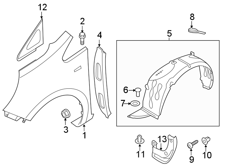 3EXTERIOR TRIM. FENDER & COMPONENTS.https://images.simplepart.com/images/parts/motor/fullsize/2422090.png