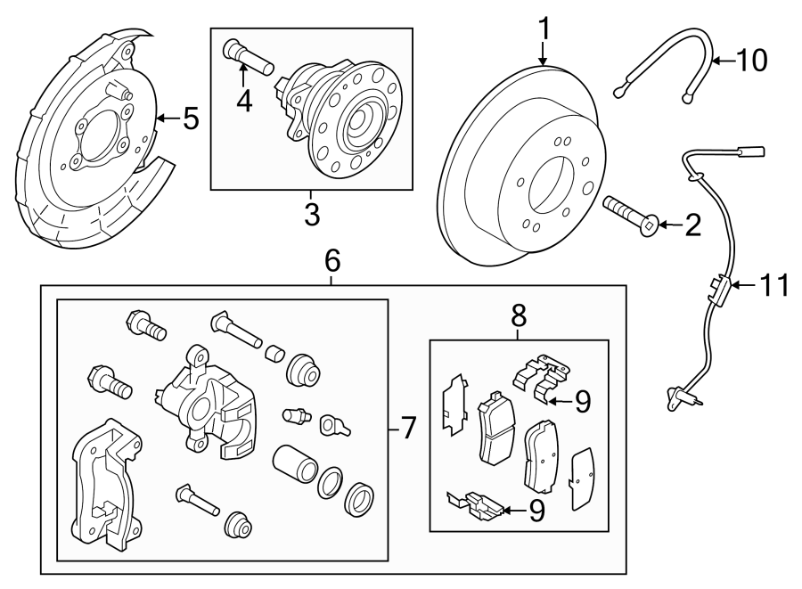 1REAR SUSPENSION. BRAKE COMPONENTS.https://images.simplepart.com/images/parts/motor/fullsize/2422575.png