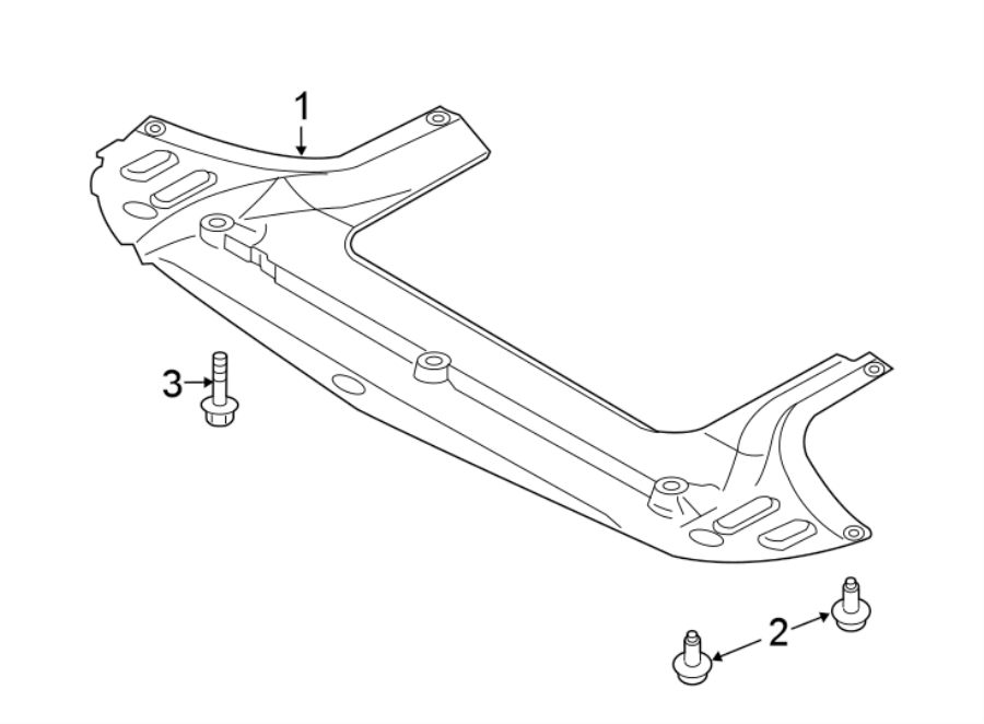 3RADIATOR SUPPORT. UNDER COVER & SPLASH SHIELDS.https://images.simplepart.com/images/parts/motor/fullsize/2423030.png