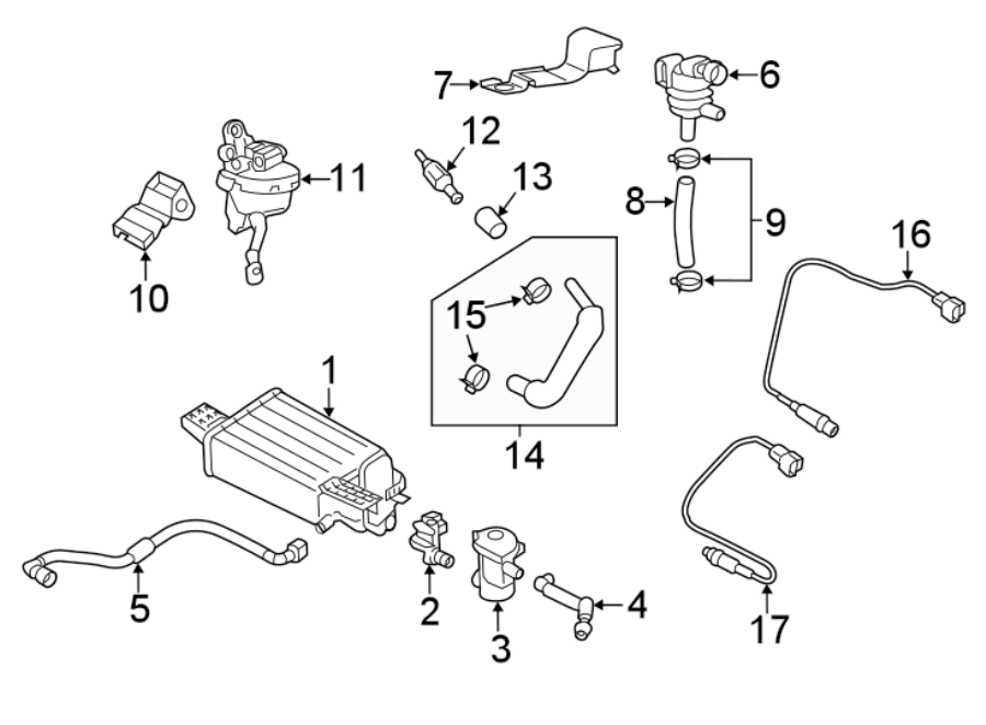 2EMISSION SYSTEM. EMISSION COMPONENTS.https://images.simplepart.com/images/parts/motor/fullsize/2423190.png