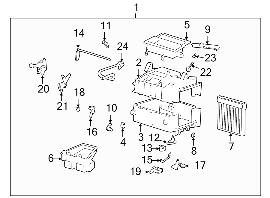 11AIR CONDITIONER & HEATER. HEATER COMPONENTS.https://images.simplepart.com/images/parts/motor/fullsize/2430135.png