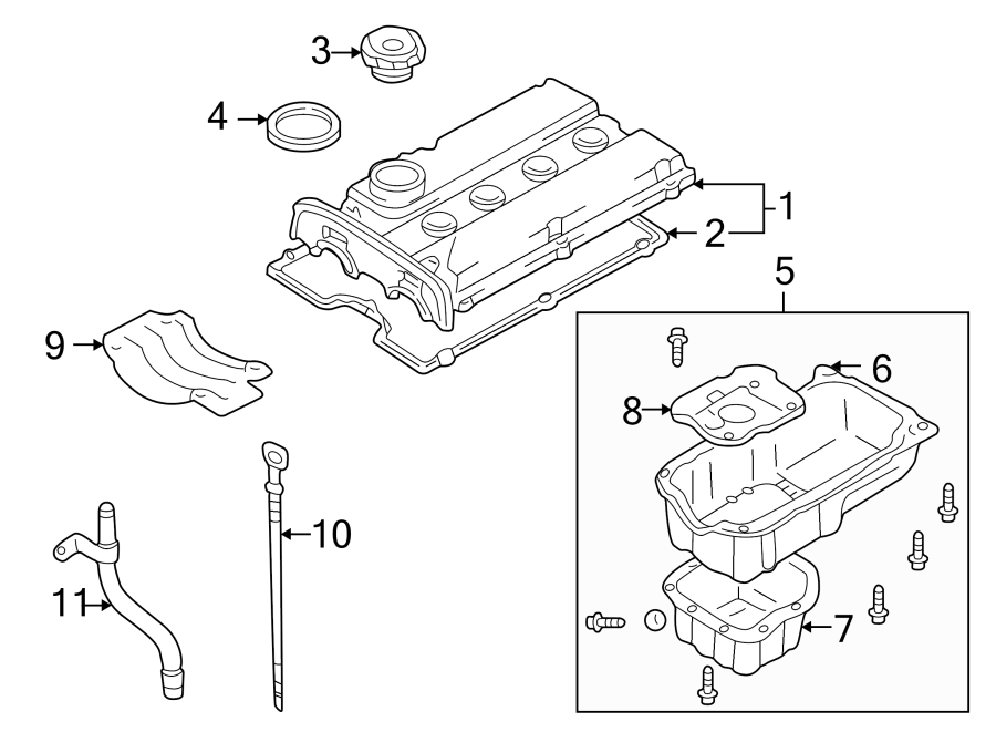 5ENGINE / TRANSAXLE. ENGINE PARTS.https://images.simplepart.com/images/parts/motor/fullsize/2430235.png