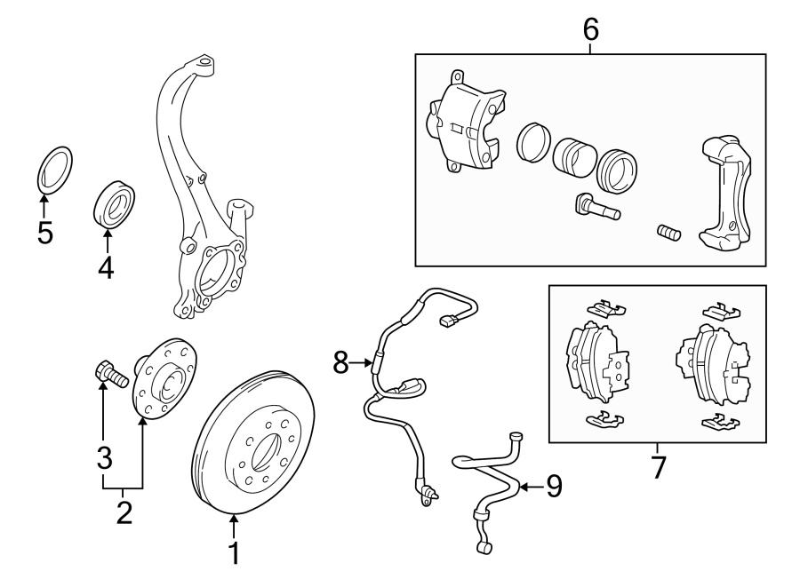 7FRONT SUSPENSION. BRAKE COMPONENTS.https://images.simplepart.com/images/parts/motor/fullsize/2430400.png