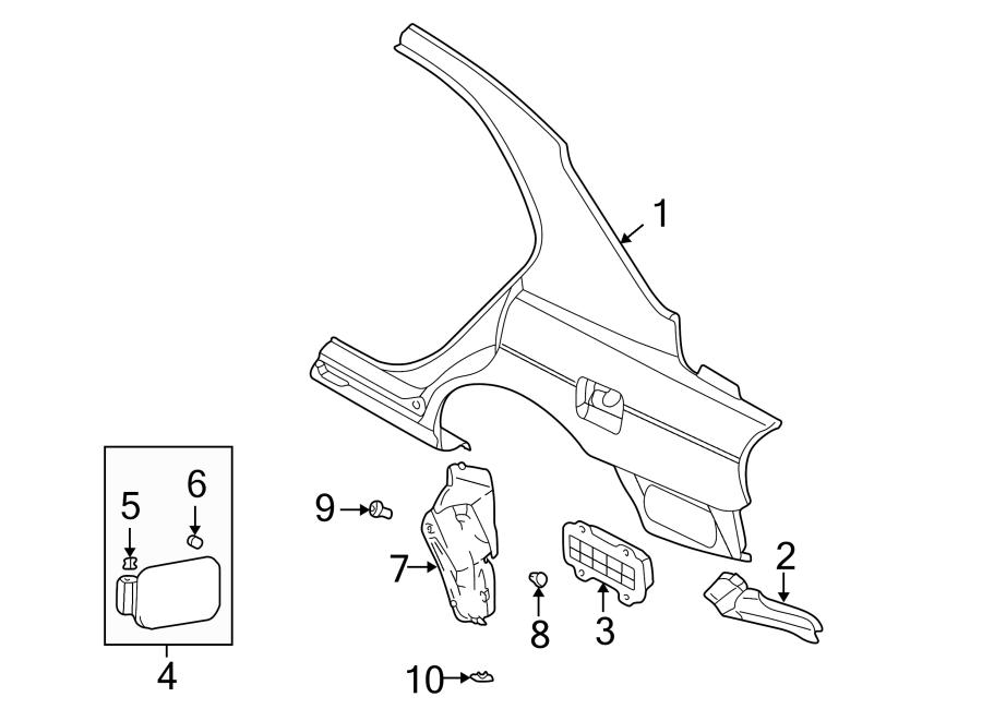 4QUARTER PANEL & COMPONENTS.https://images.simplepart.com/images/parts/motor/fullsize/2430681.png