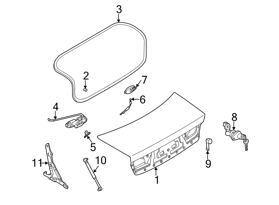 9TRUNK LID. LID & COMPONENTS.https://images.simplepart.com/images/parts/motor/fullsize/2430760.png