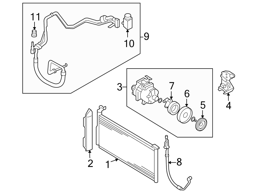 5AIR CONDITIONER & HEATER. COMPRESSOR & LINES. CONDENSER.https://images.simplepart.com/images/parts/motor/fullsize/2431090.png