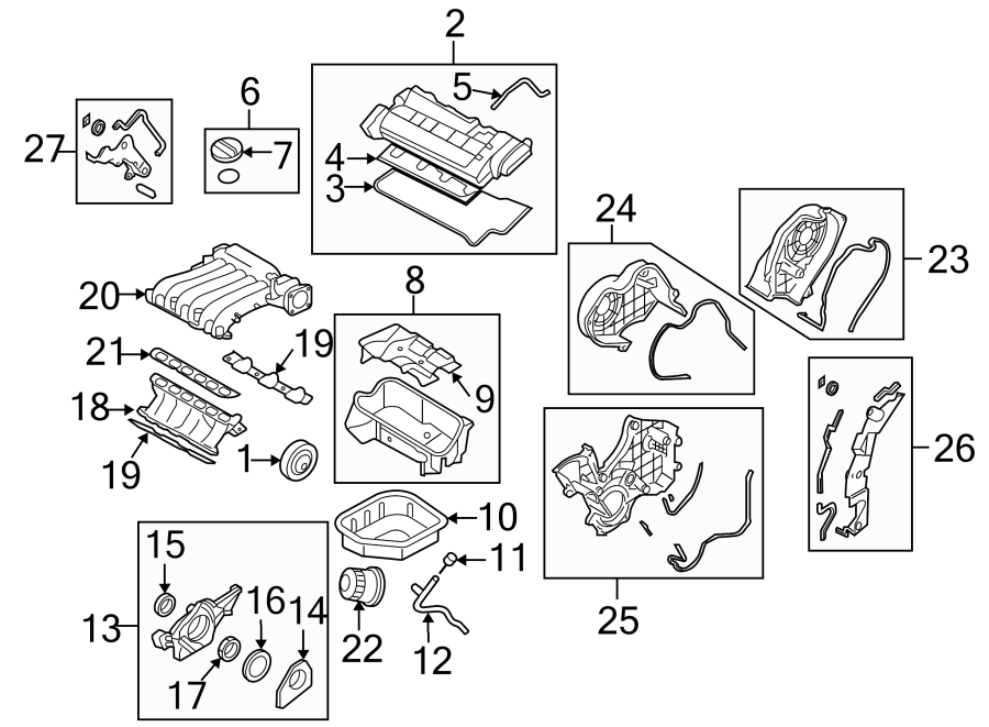 11ENGINE / TRANSAXLE. ENGINE PARTS.https://images.simplepart.com/images/parts/motor/fullsize/2431230.png