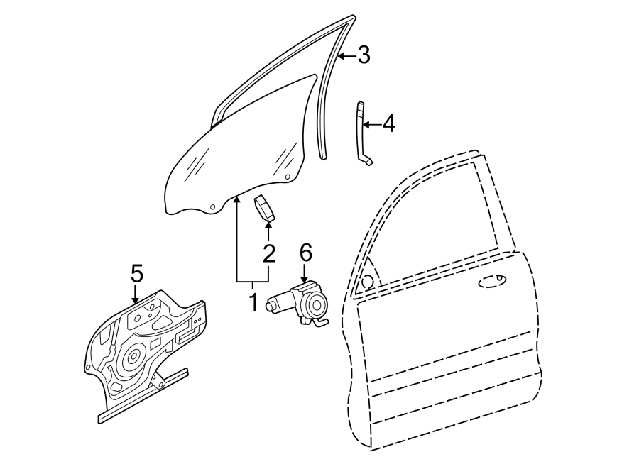 3FRONT DOOR. GLASS & HARDWARE.https://images.simplepart.com/images/parts/motor/fullsize/2431500.png