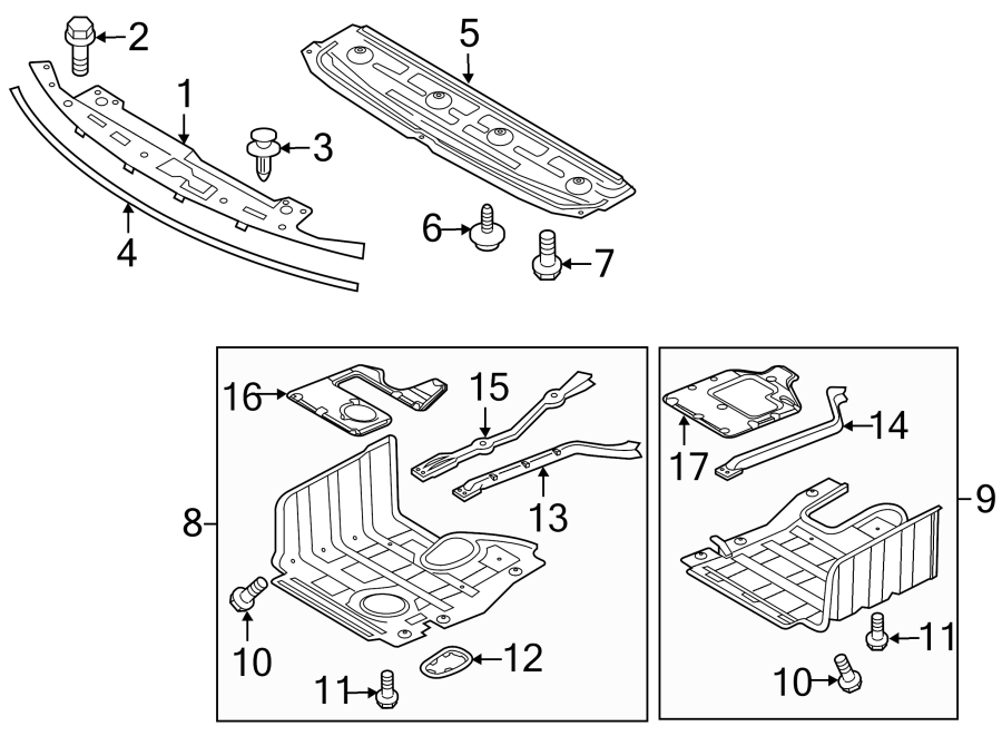 2RADIATOR SUPPORT. SPLASH SHIELDS.https://images.simplepart.com/images/parts/motor/fullsize/2433035.png