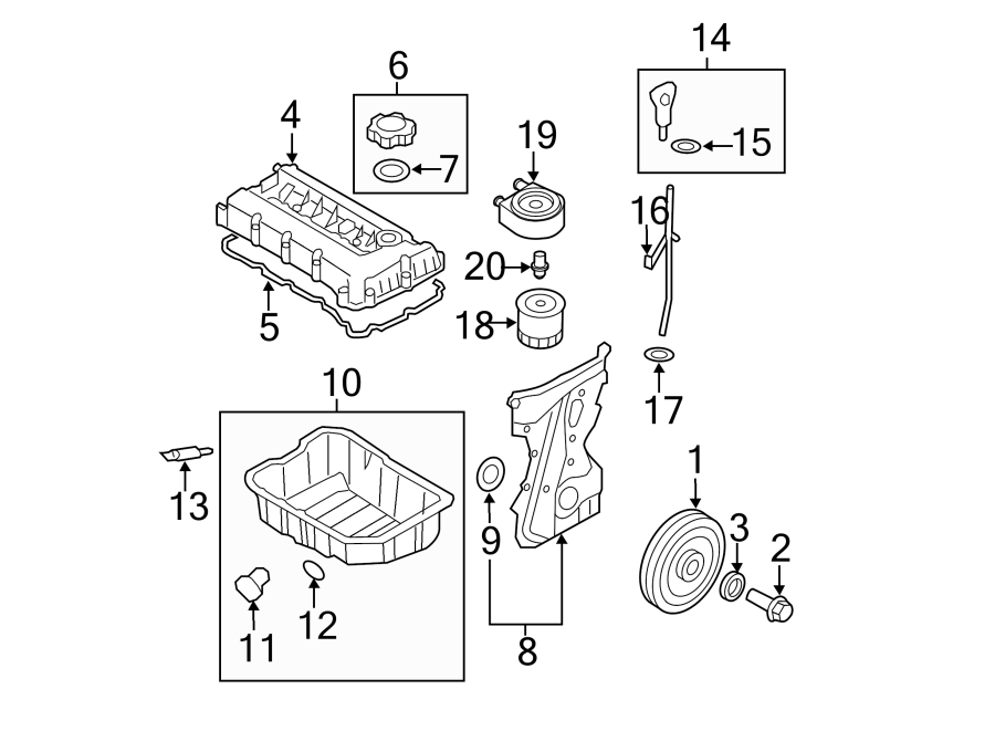 4ENGINE / TRANSAXLE. ENGINE PARTS.https://images.simplepart.com/images/parts/motor/fullsize/2433195.png