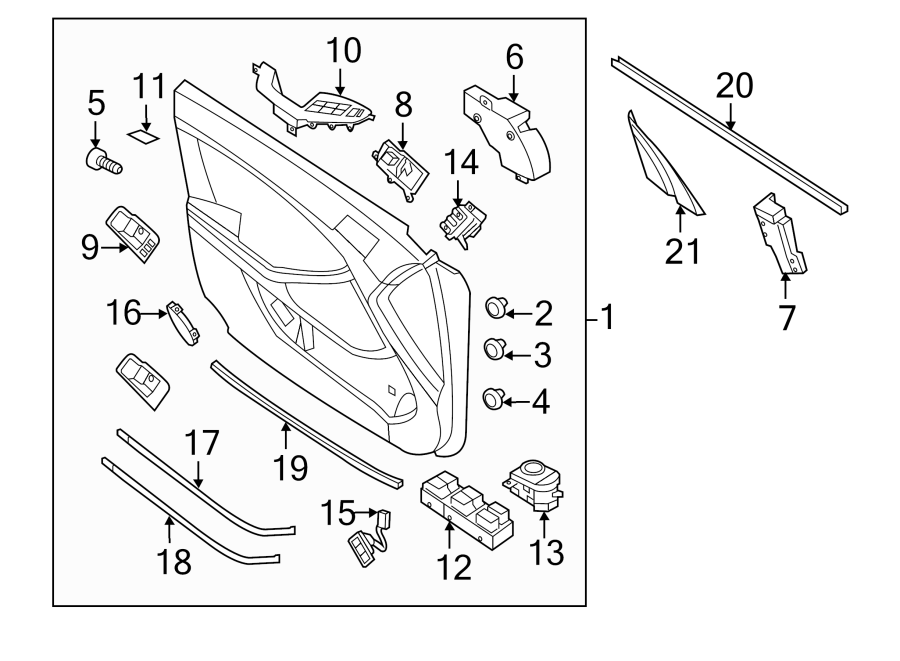 19FRONT DOOR. INTERIOR TRIM.https://images.simplepart.com/images/parts/motor/fullsize/2434510.png