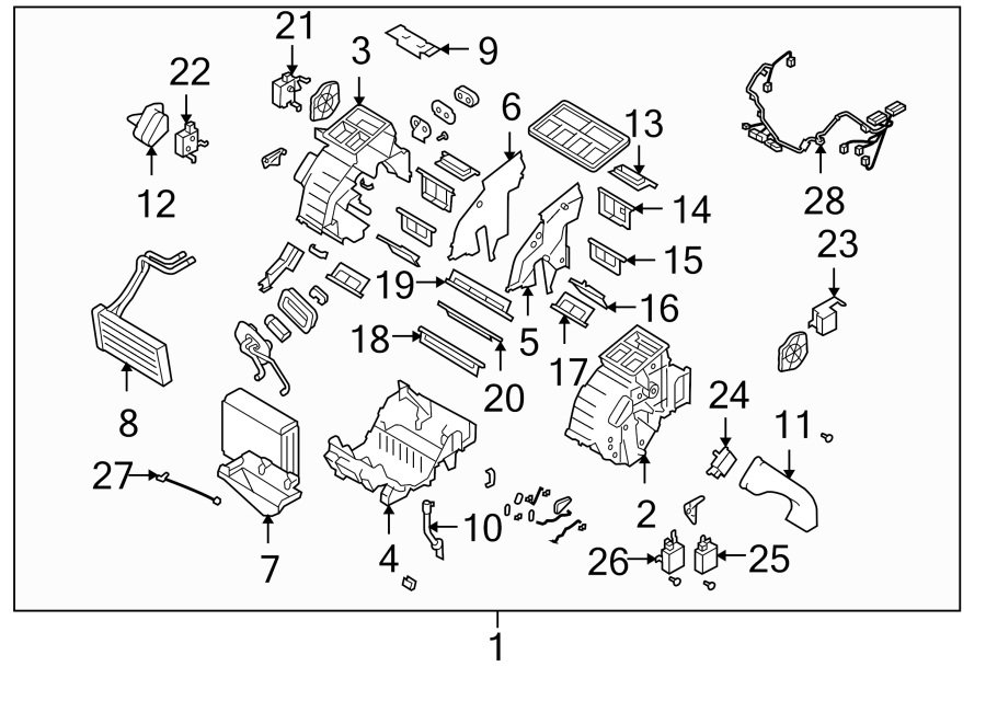 27AIR CONDITIONER & HEATER. HEATER COMPONENTS.https://images.simplepart.com/images/parts/motor/fullsize/2435085.png