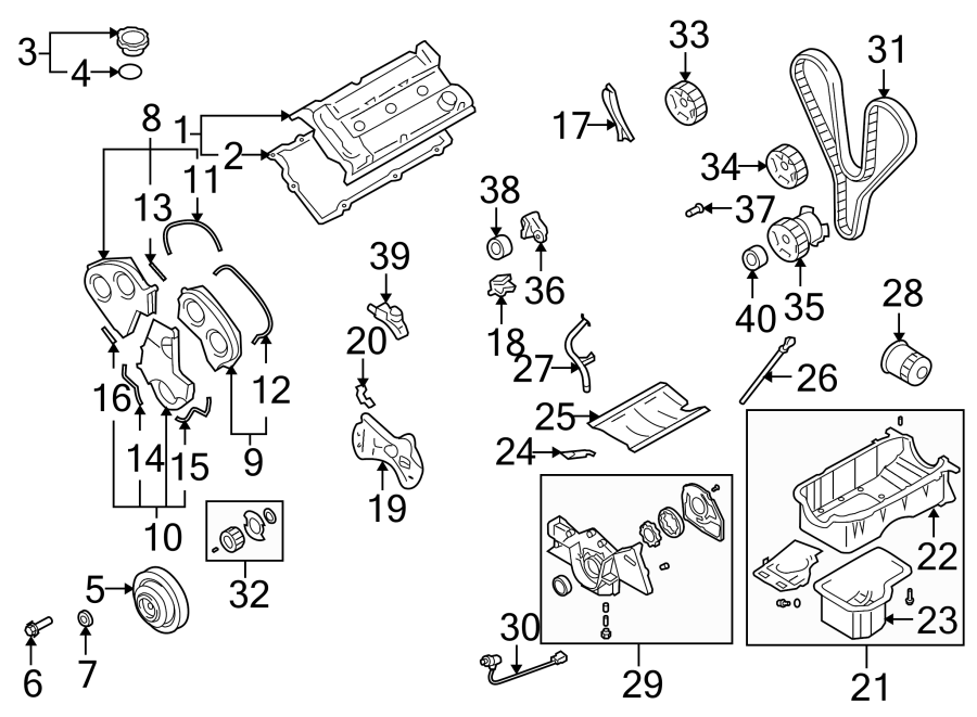 1ENGINE / TRANSAXLE. ENGINE PARTS.https://images.simplepart.com/images/parts/motor/fullsize/2435155.png