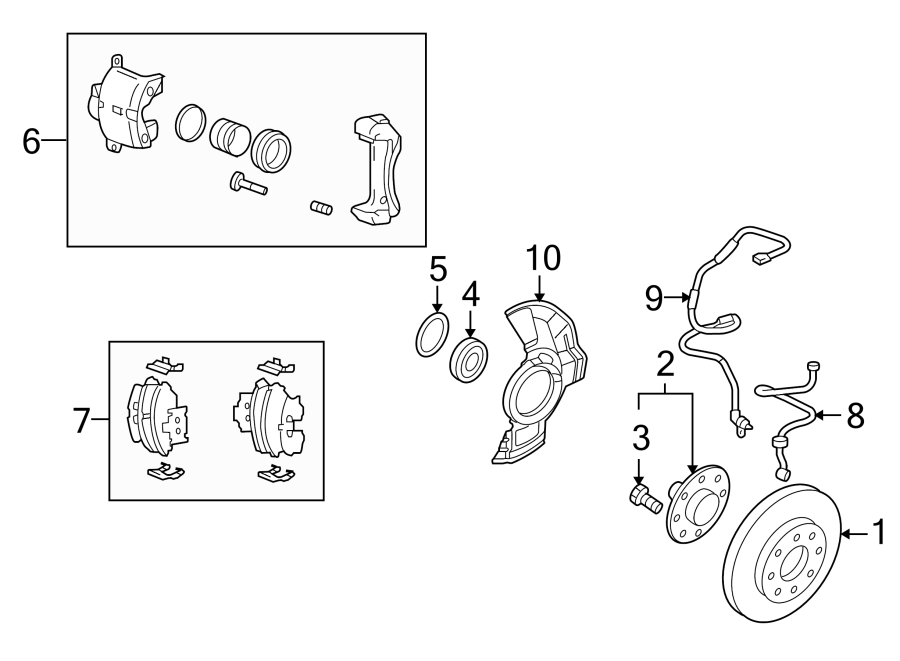 2FRONT SUSPENSION. BRAKE COMPONENTS.https://images.simplepart.com/images/parts/motor/fullsize/2435195.png