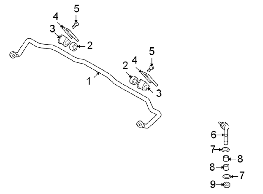 9FRONT SUSPENSION. STABILIZER BAR & COMPONENTS.https://images.simplepart.com/images/parts/motor/fullsize/2435210.png