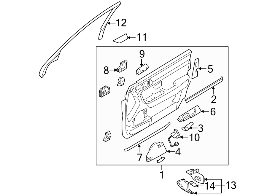 8FRONT DOOR. INTERIOR TRIM.https://images.simplepart.com/images/parts/motor/fullsize/2435415.png