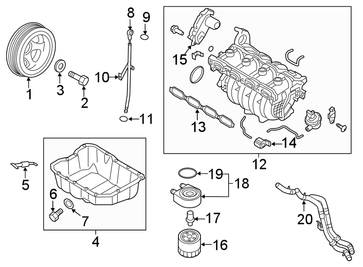 19ENGINE / TRANSAXLE. ENGINE PARTS.https://images.simplepart.com/images/parts/motor/fullsize/2436350.png