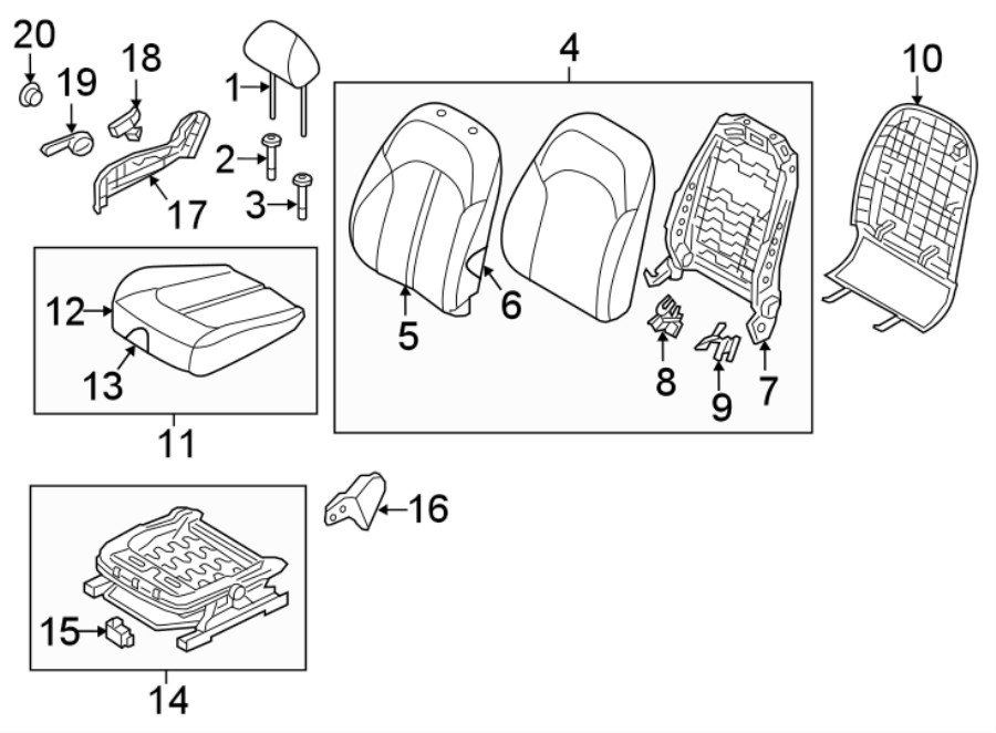 1SEATS & TRACKS. PASSENGER SEAT COMPONENTS.https://images.simplepart.com/images/parts/motor/fullsize/2436575.png