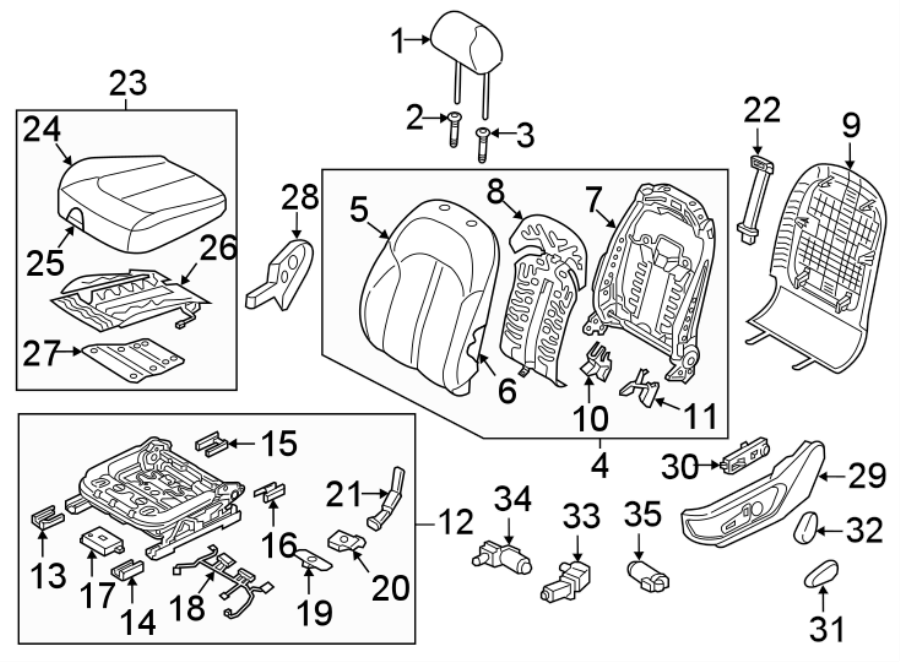 12Seats & tracks. Driver seat components.https://images.simplepart.com/images/parts/motor/fullsize/2436585.png