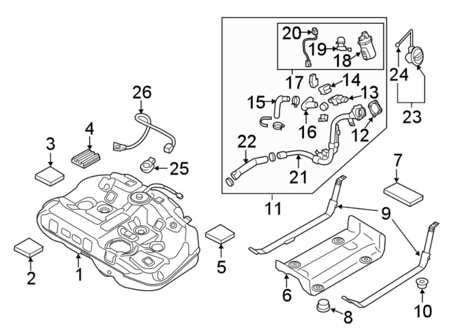 19FUEL SYSTEM COMPONENTS.https://images.simplepart.com/images/parts/motor/fullsize/2436725.png