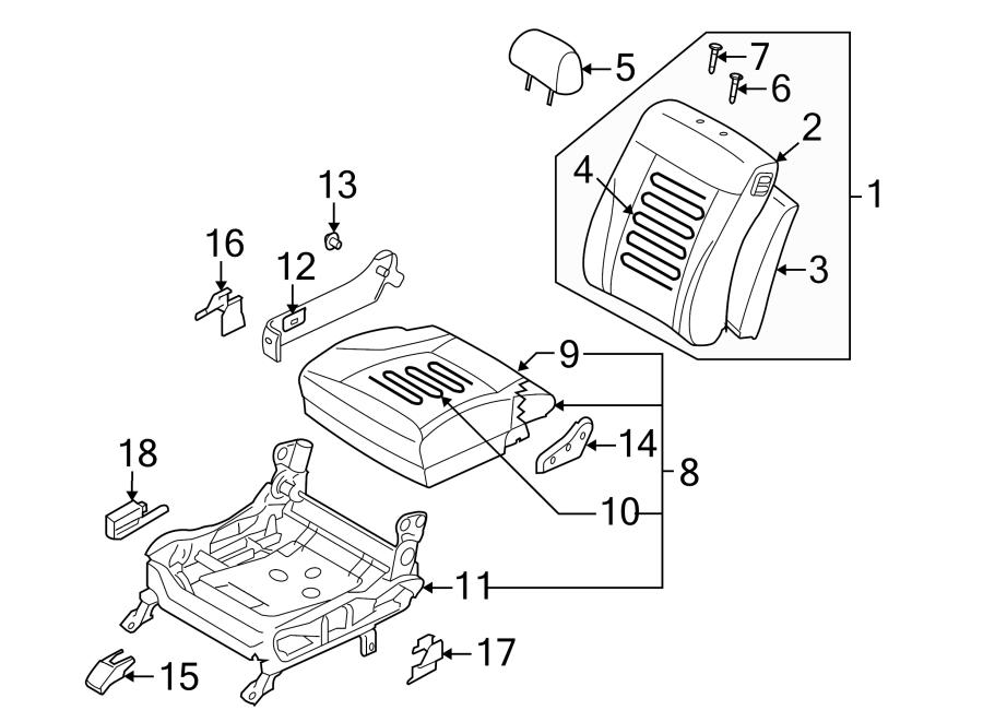 1SEATS & TRACKS. PASSENGER SEAT COMPONENTS.https://images.simplepart.com/images/parts/motor/fullsize/2437355.png