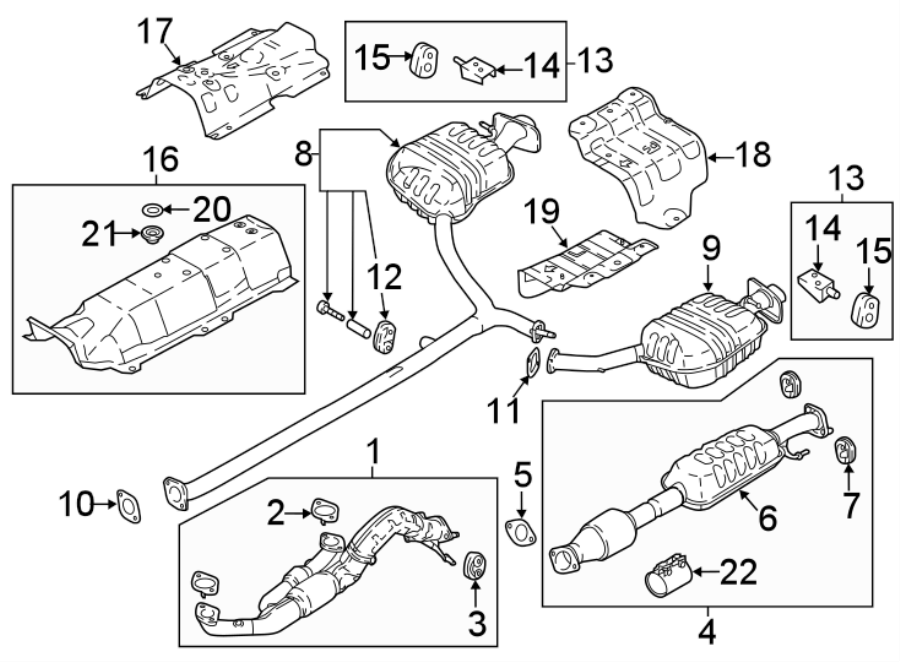 7EXHAUST SYSTEM. EXHAUST COMPONENTS.https://images.simplepart.com/images/parts/motor/fullsize/2438177.png