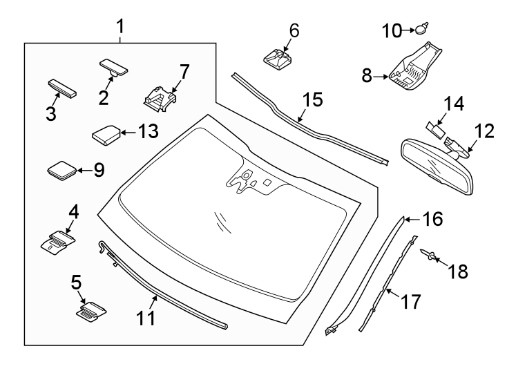 WINDSHIELD. GLASS. REVEAL MOLDINGS.https://images.simplepart.com/images/parts/motor/fullsize/2438242.png