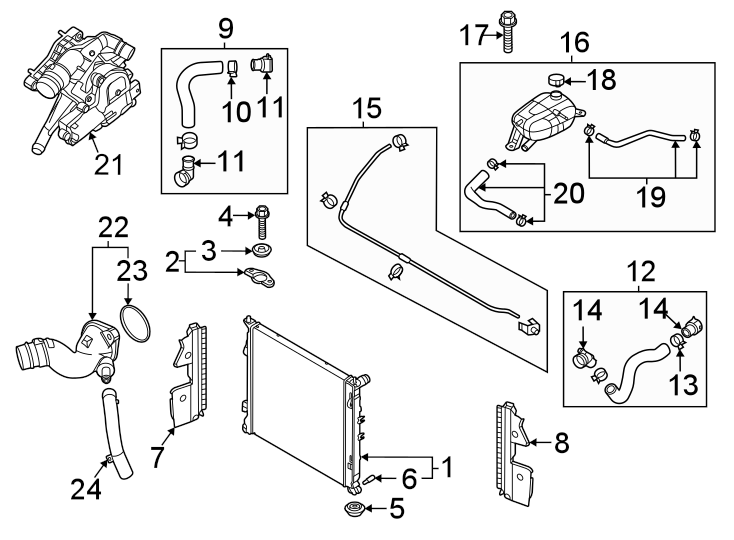 21Radiator & components.https://images.simplepart.com/images/parts/motor/fullsize/2440060.png