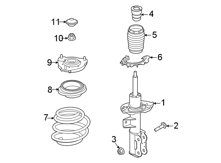 1Front suspension. Struts & components.https://images.simplepart.com/images/parts/motor/fullsize/2440305.png