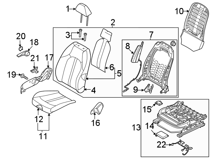 19Seats & tracks. Passenger seat components.https://images.simplepart.com/images/parts/motor/fullsize/2440435.png