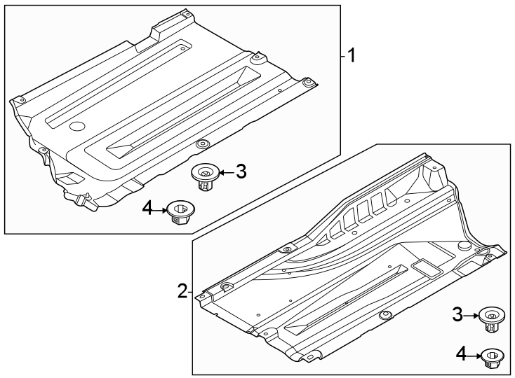 Diagram Pillars. Rocker & floor. Under cover & splash shields. for your Kia K5  