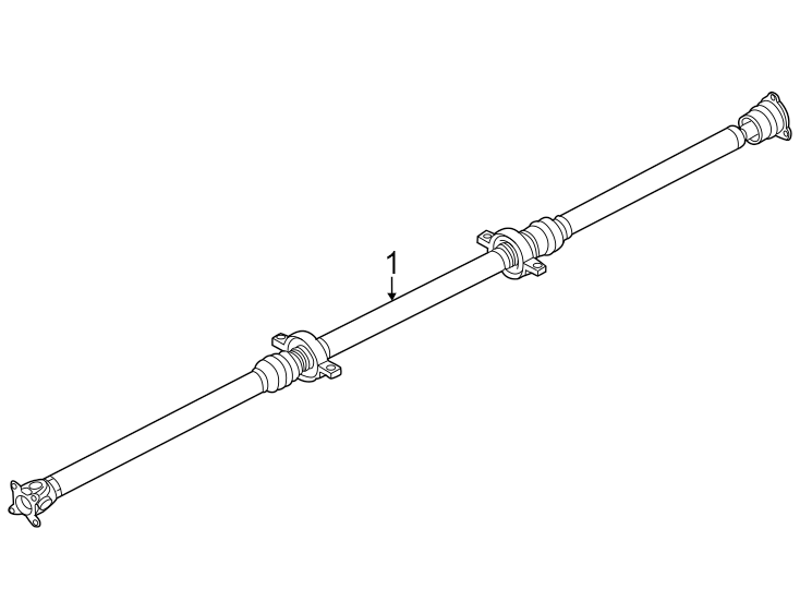 1Rear suspension. Drive shaft.https://images.simplepart.com/images/parts/motor/fullsize/2440634.png