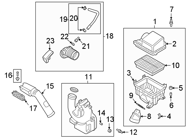 21Engine / transaxle. Air intake.https://images.simplepart.com/images/parts/motor/fullsize/2442210.png