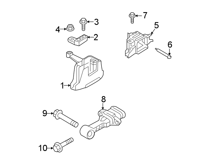 5Engine / transaxle. Engine & TRANS mounting.https://images.simplepart.com/images/parts/motor/fullsize/2442225.png