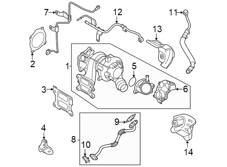 2Engine / transaxle. Turbocharger & components.https://images.simplepart.com/images/parts/motor/fullsize/2442267.png