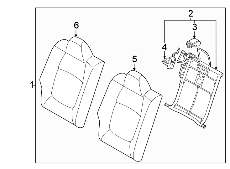 3Seats & tracks. Rear seat components.https://images.simplepart.com/images/parts/motor/fullsize/2442485.png