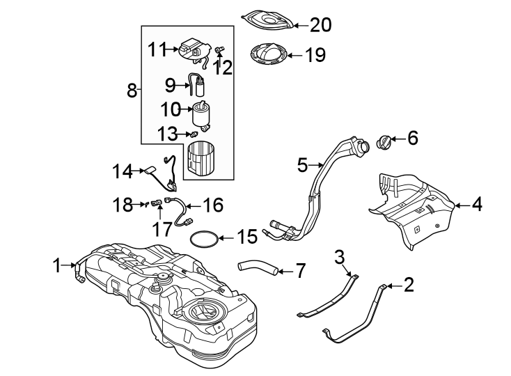 4Fuel system components.https://images.simplepart.com/images/parts/motor/fullsize/2442650.png