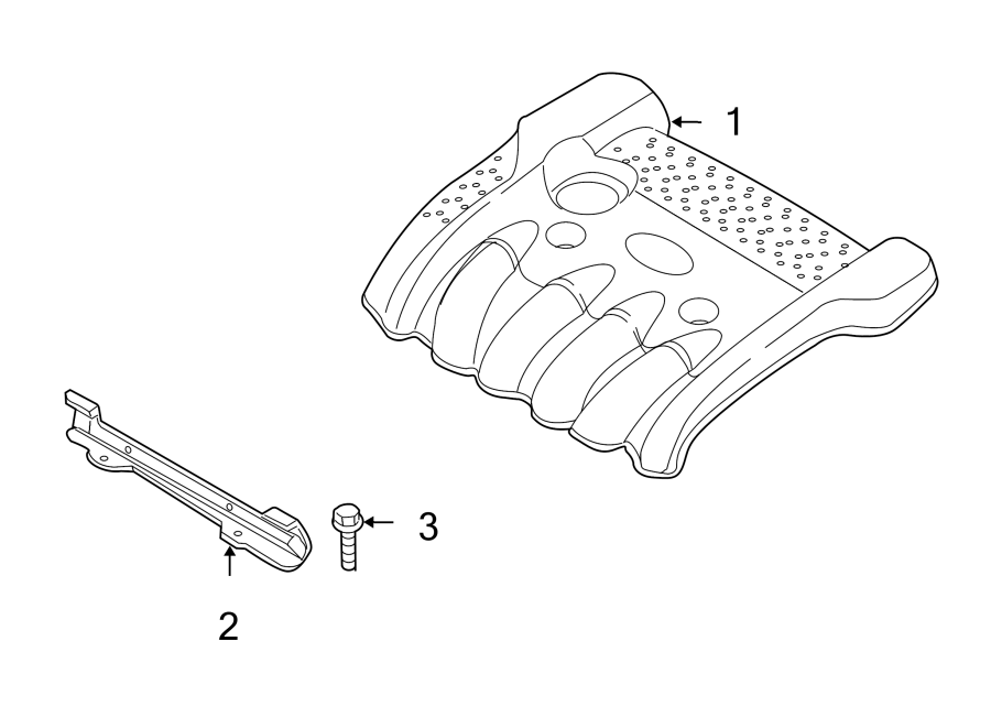 3ENGINE / TRANSAXLE. ENGINE APPEARANCE COVER.https://images.simplepart.com/images/parts/motor/fullsize/2450152.png