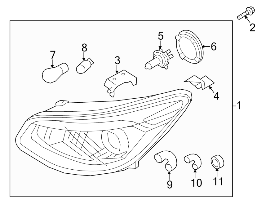 4FRONT LAMPS. HEADLAMP COMPONENTS.https://images.simplepart.com/images/parts/motor/fullsize/2457015.png