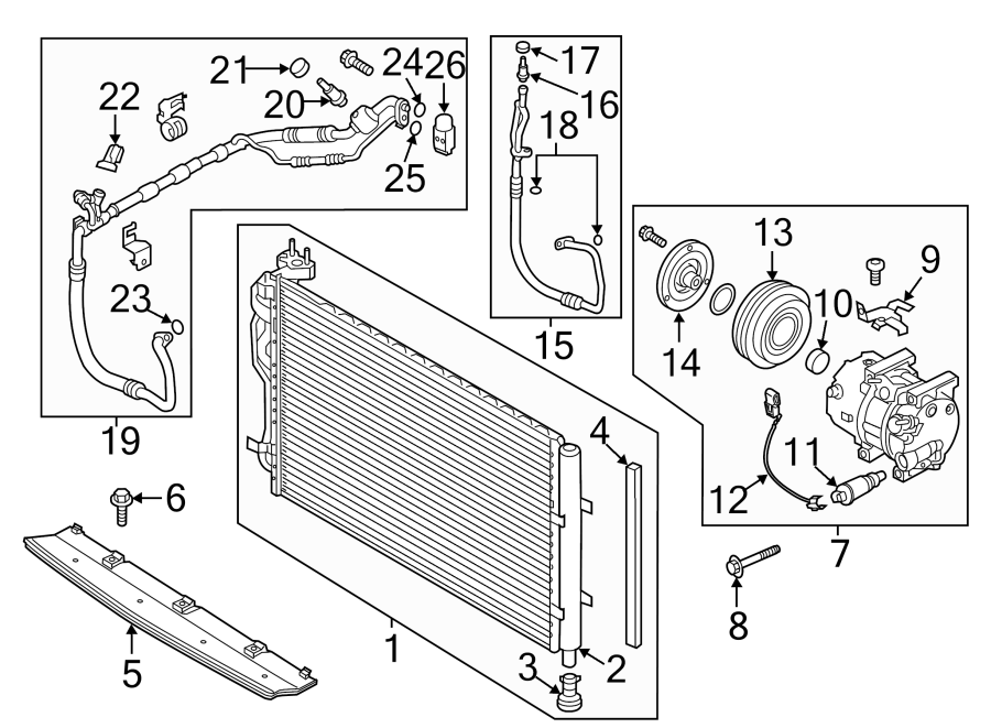 1AIR CONDITIONER & HEATER. COMPRESSOR & LINES. CONDENSER.https://images.simplepart.com/images/parts/motor/fullsize/2457075.png