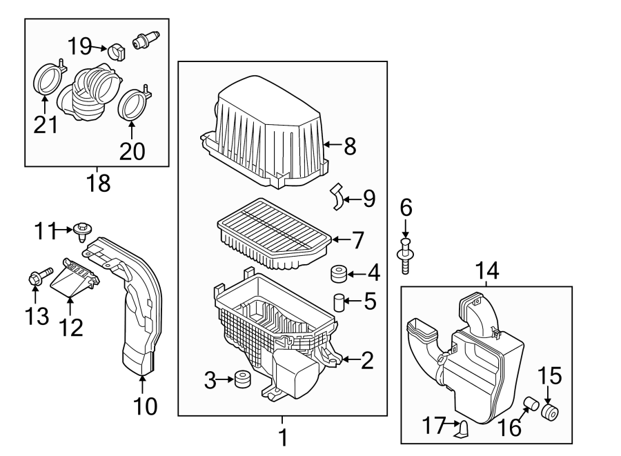 19ENGINE / TRANSAXLE. AIR INTAKE.https://images.simplepart.com/images/parts/motor/fullsize/2457185.png