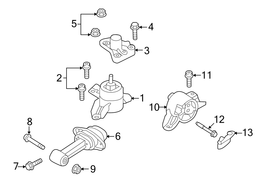 12ENGINE / TRANSAXLE. ENGINE & TRANS MOUNTING.https://images.simplepart.com/images/parts/motor/fullsize/2457198.png