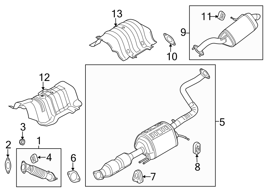 12EXHAUST SYSTEM. EXHAUST COMPONENTS.https://images.simplepart.com/images/parts/motor/fullsize/2457205.png