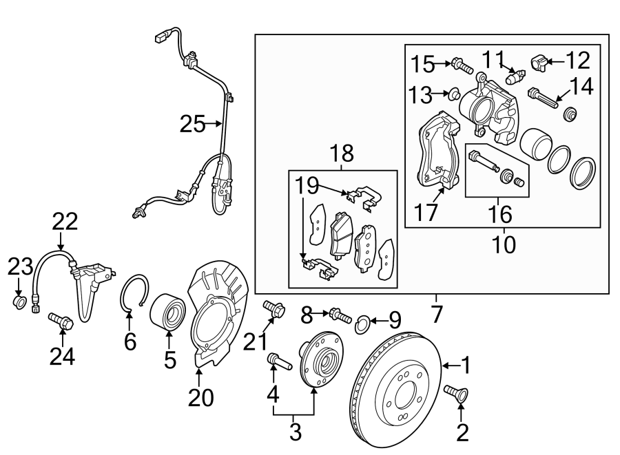 6FRONT SUSPENSION. BRAKE COMPONENTS.https://images.simplepart.com/images/parts/motor/fullsize/2457240.png