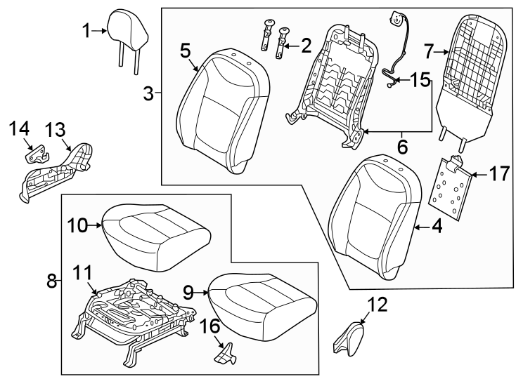 3Seats & tracks. Front seat components.https://images.simplepart.com/images/parts/motor/fullsize/2457382.png