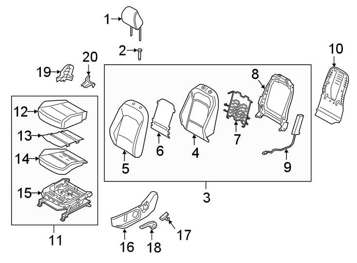 16SEATS & TRACKS. DRIVER SEAT COMPONENTS.https://images.simplepart.com/images/parts/motor/fullsize/2458450.png