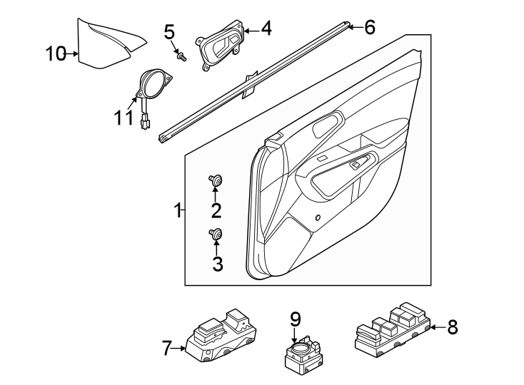 4Front door. Interior trim.https://images.simplepart.com/images/parts/motor/fullsize/2458575.png