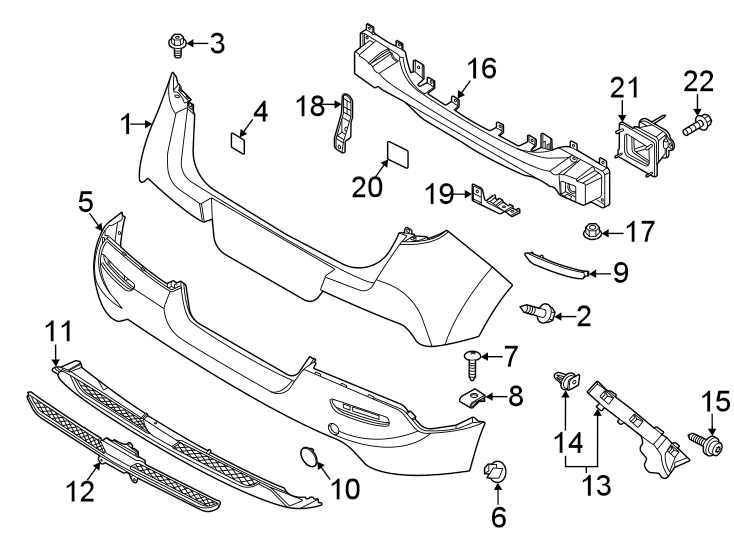 21REAR BUMPER. BUMPER & COMPONENTS.https://images.simplepart.com/images/parts/motor/fullsize/2458730.png