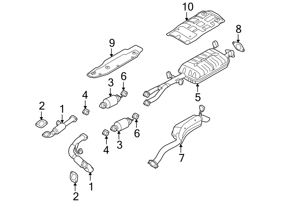 5EXHAUST SYSTEM. EXHAUST COMPONENTS.https://images.simplepart.com/images/parts/motor/fullsize/2460305.png